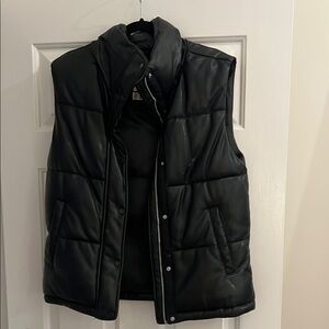 Abercrombie & Fitch Black Puffer Jacket